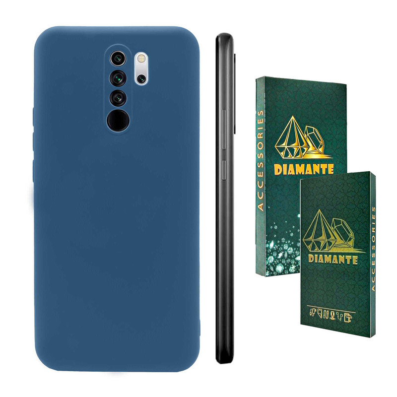 کاور دیامانته مدل sili_77 Gn مناسب برای گوشی موبایل شیائومی Redmi 9 Prime 