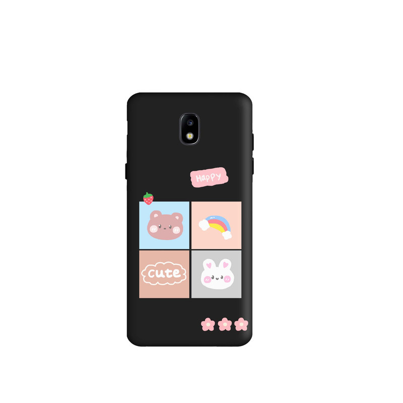 کاور قاب گارد طرح خرس و خرگوش کد t8953 مناسب برای گوشی موبایل سامسونگ Galaxy J5 Pro