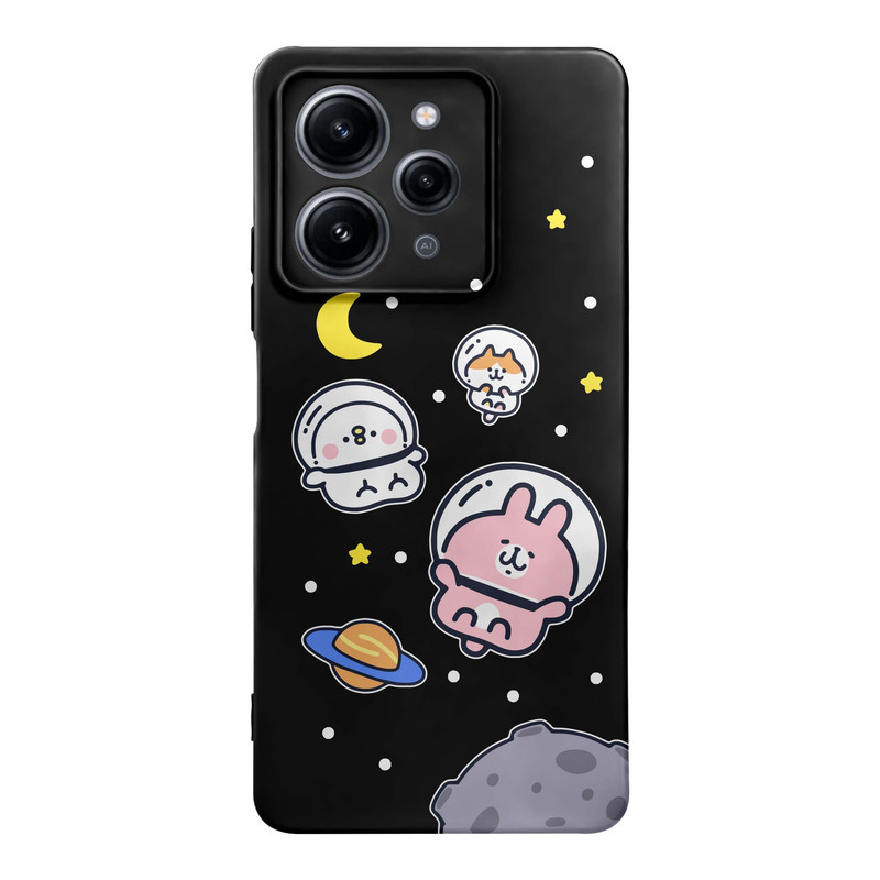 کاور قاب گارد طرح خرگوش فضانورد کد m11256 مناسب برای گوشی موبایل شیائومی Redmi 12