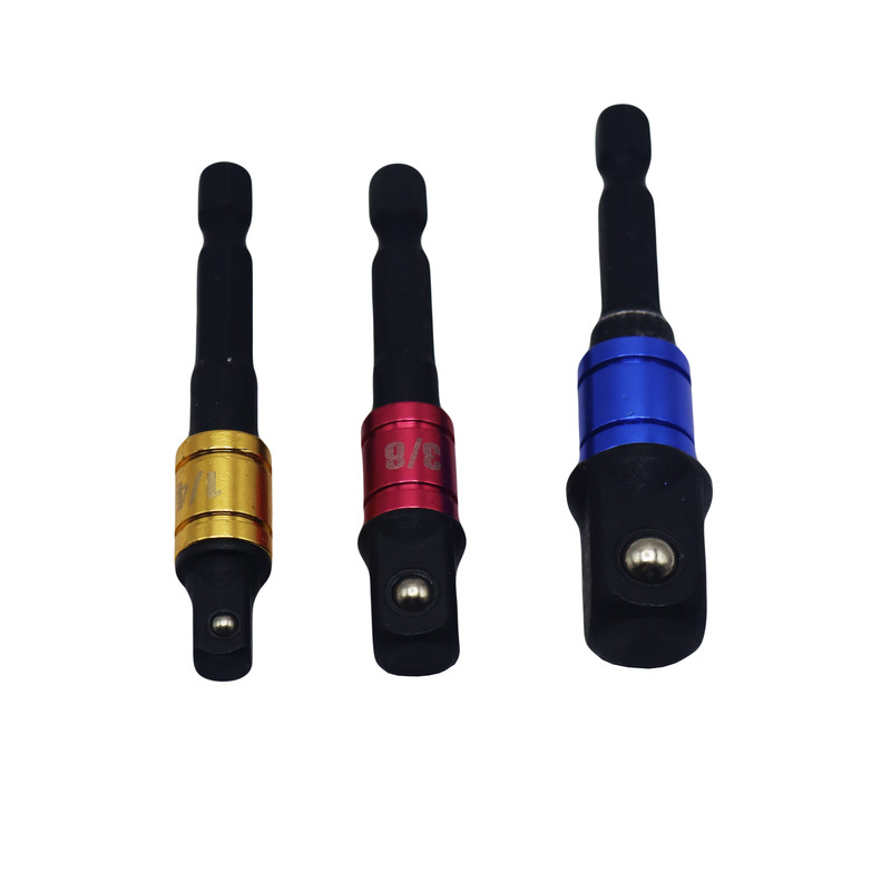 رابط بکس سر دریلی مدل مگنتی کد YP-1/4-3/8-1/2INCH مجموعه 3 عددی مدل 1