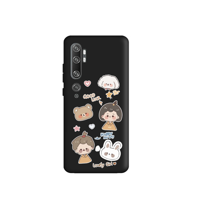 کاور قاب گارد طرح دختر پسر فانتزی کد t7323 مناسب برای گوشی موبایل شیائومی Mi Note 10 / Mi Note 10 Pro