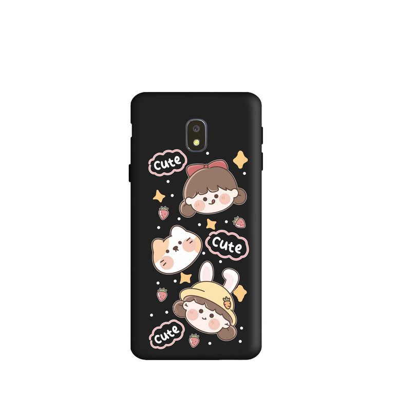 کاور قاب گارد طرح دخترونه ناز کد m6314 مناسب برای گوشی موبایل سامسونگ Galaxy J3 Pro 2017 / J330