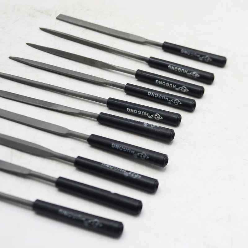 سوهان زرگری هوگانگ مدل YP-4*160*10MM مجموعه 10 عددی 