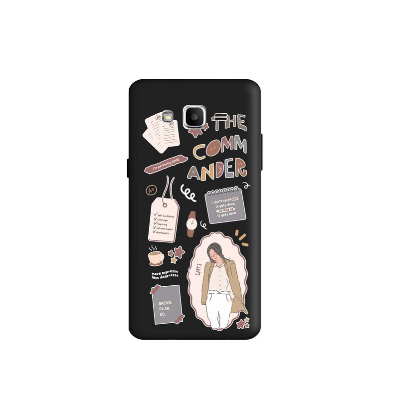 کاور قاب گارد طرح مد دخترانه کد t8831 مناسب برای گوشی موبایل سامسونگ Galaxy J2 Prime / Grand Prime