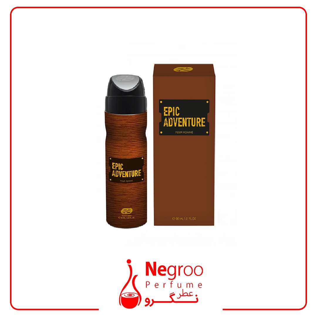 عطر جیبی مردانه امپر عمادآرا مدل Epic Adventure حجم 30 میلی لیتر