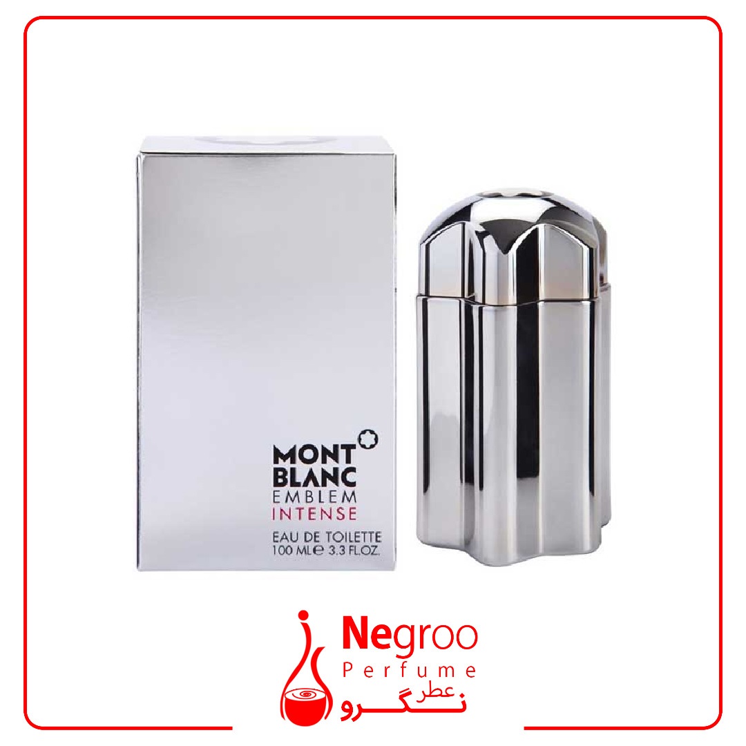 عطر ادکلن مونت بلنک امبلم اینتنس نقره ای | Mont Blanc Emblem Intense