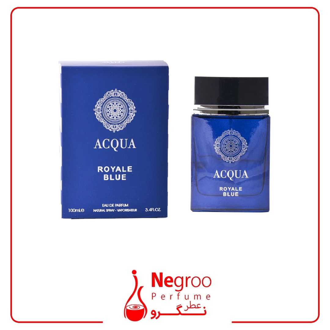 ادکلن مردانه آکوا رویال بلو مردانه فرگرانس ورد Fragrance world ACQUA ROYALE BLUE