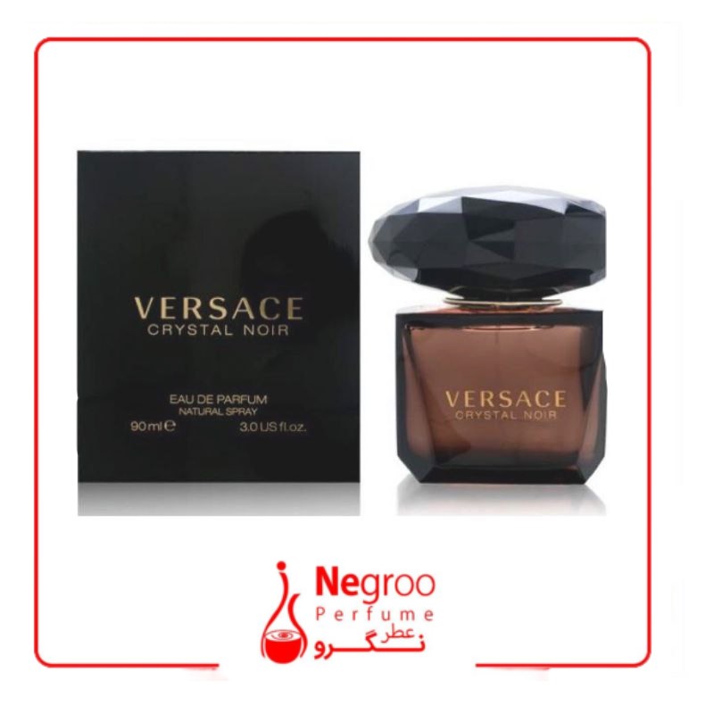 ادکلن ورساچه کریستال نویر ادوپرفیوم(ورساچه مشکی) | Versace Crystal Noir 90 ml