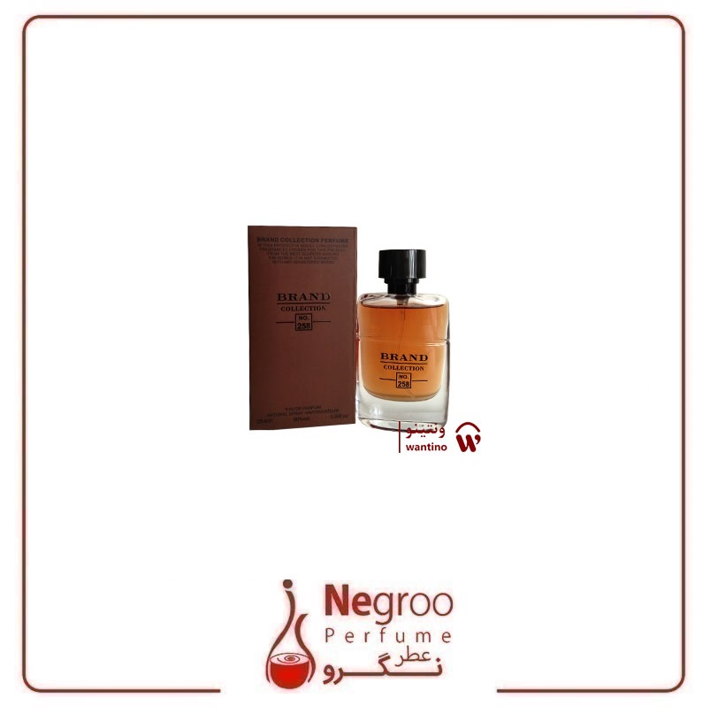 عطر ادکلن مردانه گوچی گیلتی ابسولوت برند کالکشن کد 258 (Brand Collection Gucci Guilty Absolute) حجم 25 میل