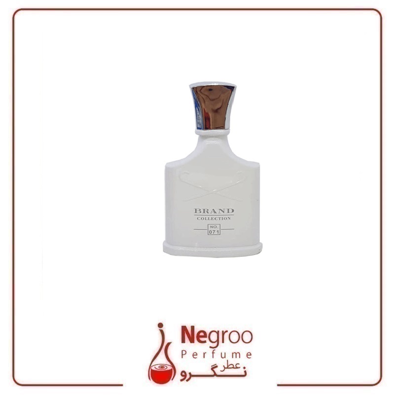 عطر ادکلن کرید سیلور مانتین واتر برند کالکشن مدل 071 (Creed Silver Mountain Water) حجم 25 میل