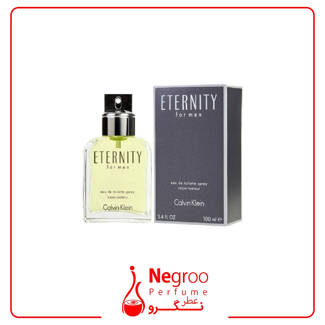 عطر مردانه کلوین کلین اترنیتی 100 میل ادو تویلت/ CALVIN KLEIN ETERNITY