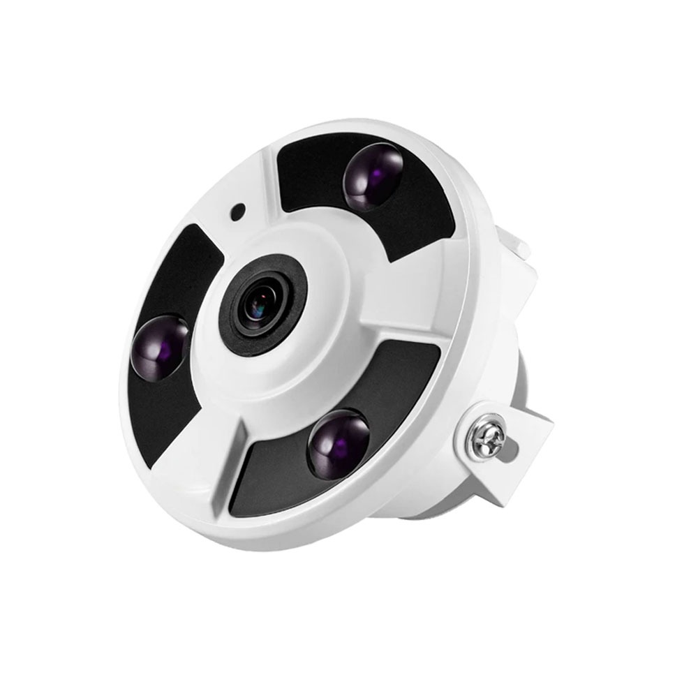 دوربین IP چشم ماهی 5 مگاپیکسل Fisheye Camera PoE hdtec