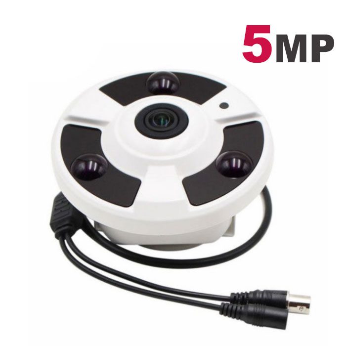 دوربین مداربسته چشم ماهی 5MP AHD hdtec