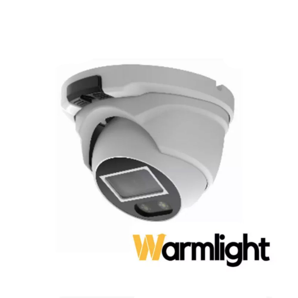 دوربین مداربسته سقفی وارم لایت SeeOne AHD 2MP hdtec