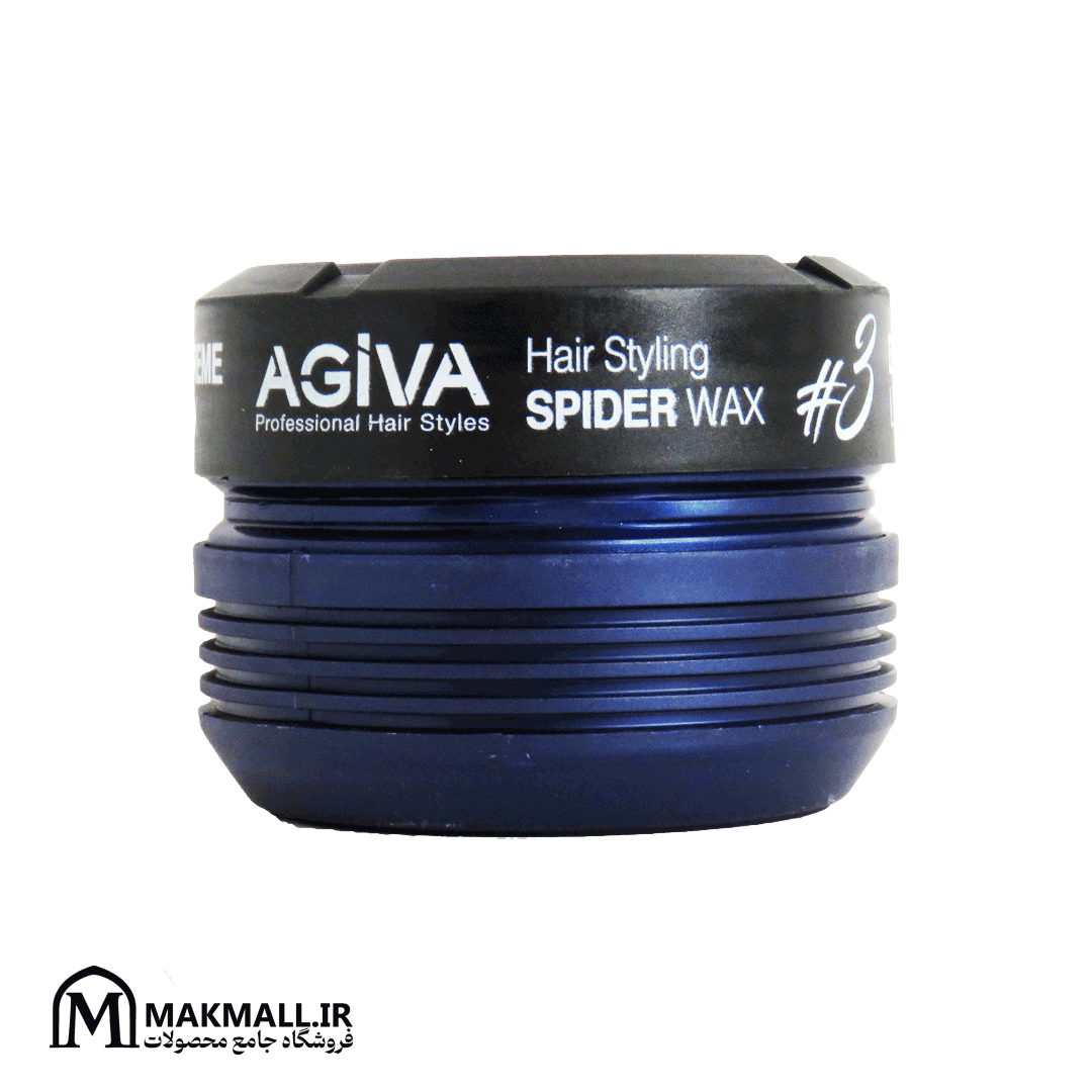 واکس مو اسپایدر اگیوا شماره 3 مدل اکستریمه لوک 175 میل | AGIVA Spider Wax Extreme Look #3 175ml