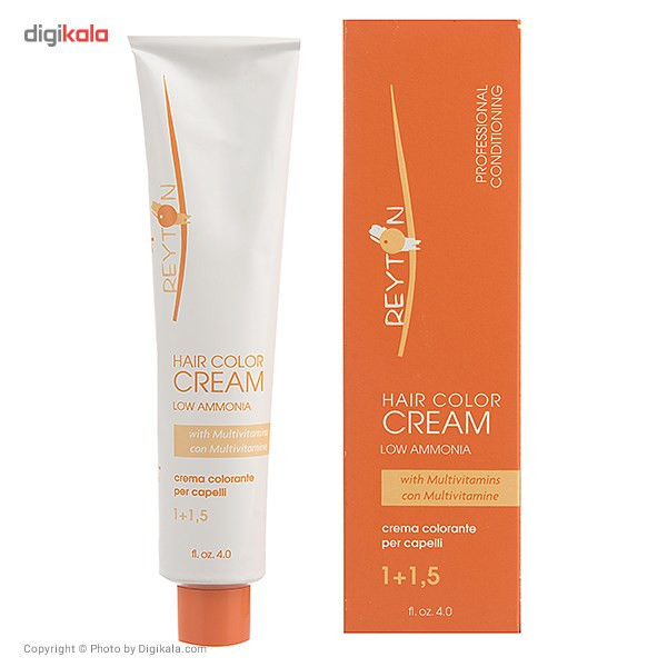 رنگ مو ریتون سری Fashion مدل Cream Coffee شماره 9.07 حجم 120 میلی لیتر رنگ نسکافه ای