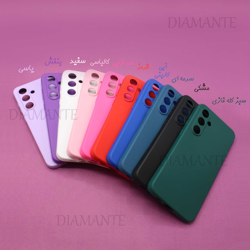 کاور دیامانته مدل Silick_77 BK مناسب برای گوشی موبایل سامسونگ Galaxy A20