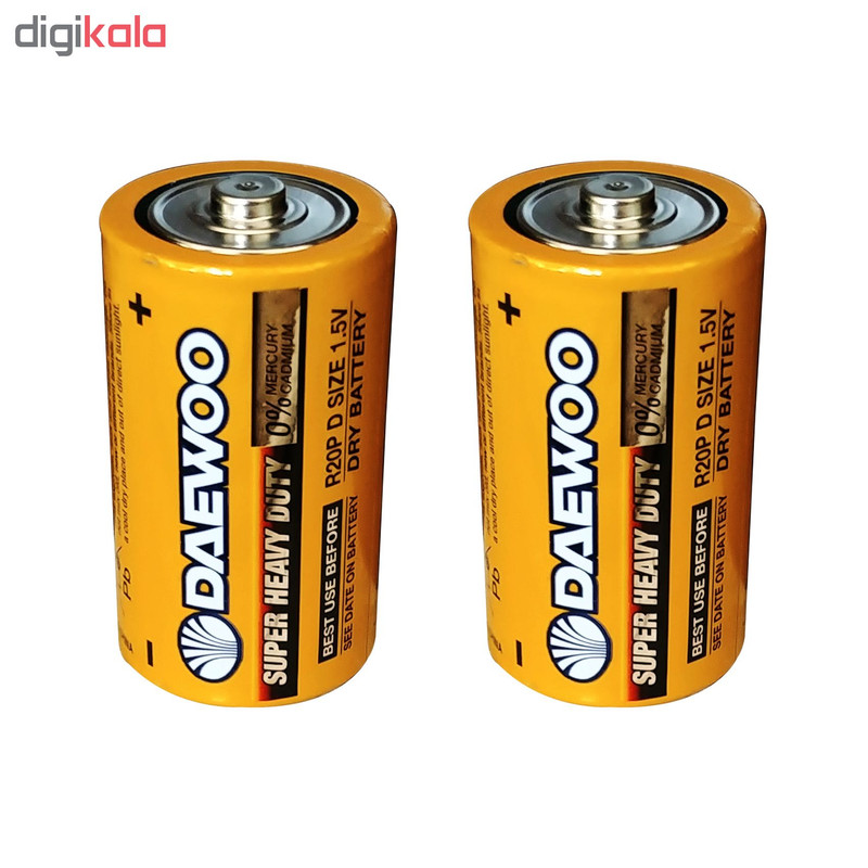 باتری D دوو مدل Super Heavy Duty R20P بسته 2 عددی
