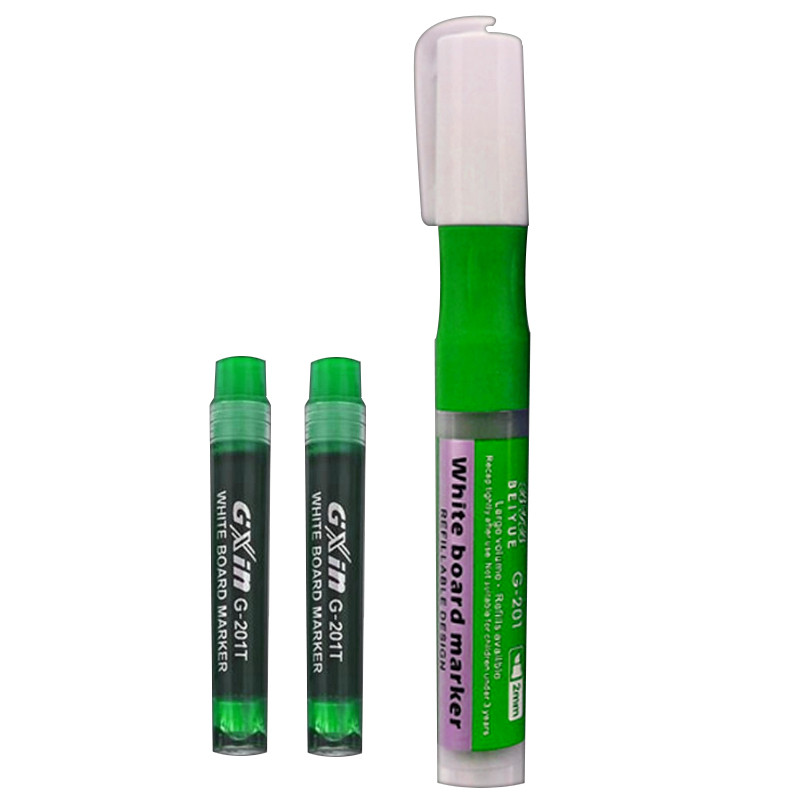 ماژیک وایت برد مدل قابل شارژ به همراه کارتریج مجموعه 3 عددیمدل 1