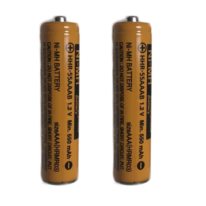 باتری نیم قلمی قابل شارژ پاناسونیک مدل (Ni-MH/HHR-55AAAB(HRMR03 بسته چهار عددی