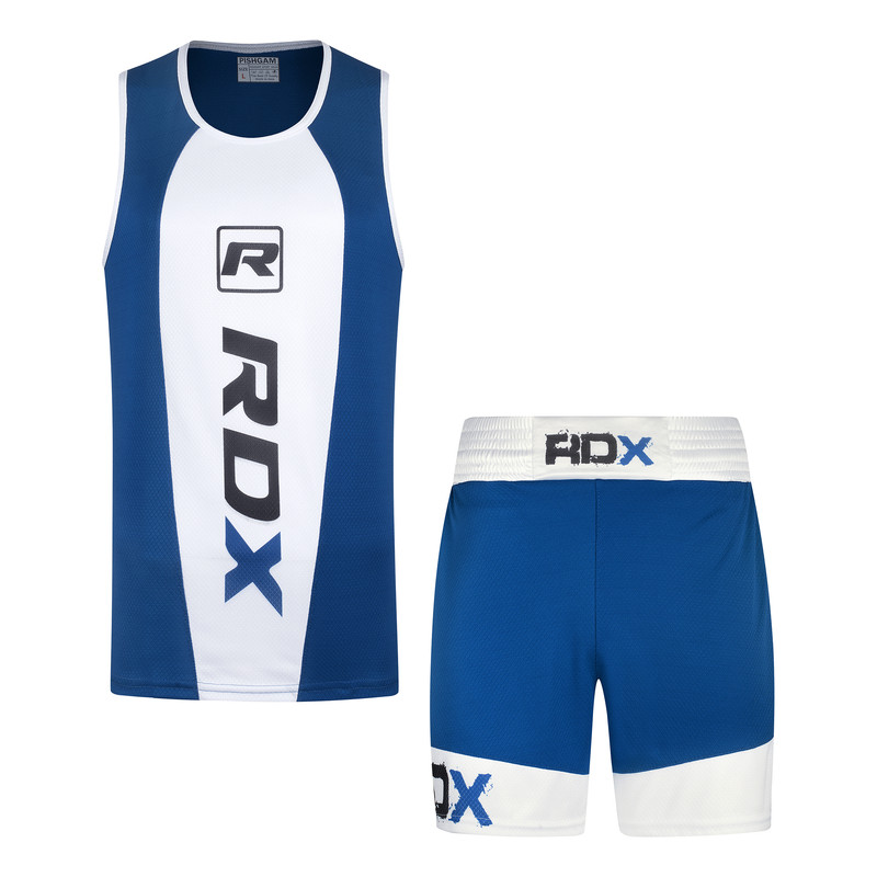 ست تاپ و شلوارک ورزشی مردانه مدل RDX BU 2024