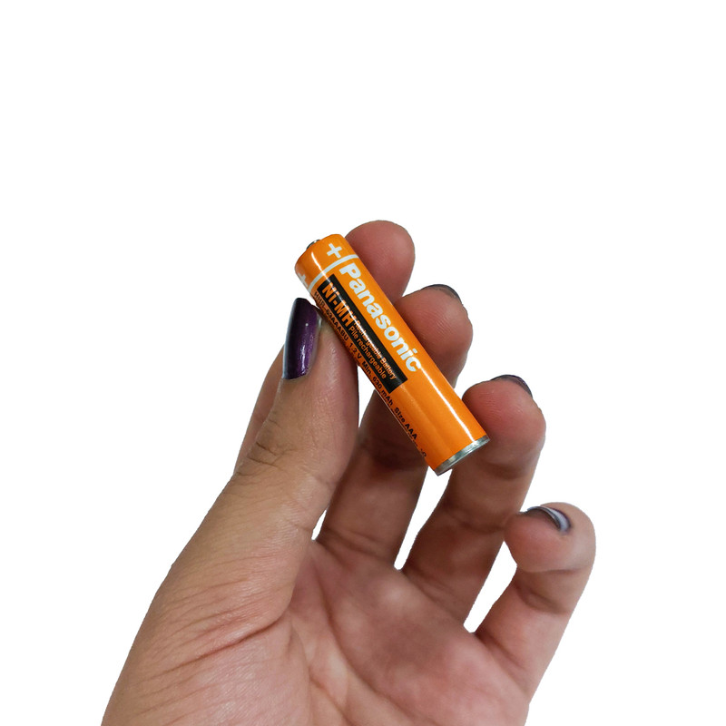 باتری تلفن بی سیم پاناسونیک مدل HHR-63AAABU کد 1.2V بسته 4 عددی