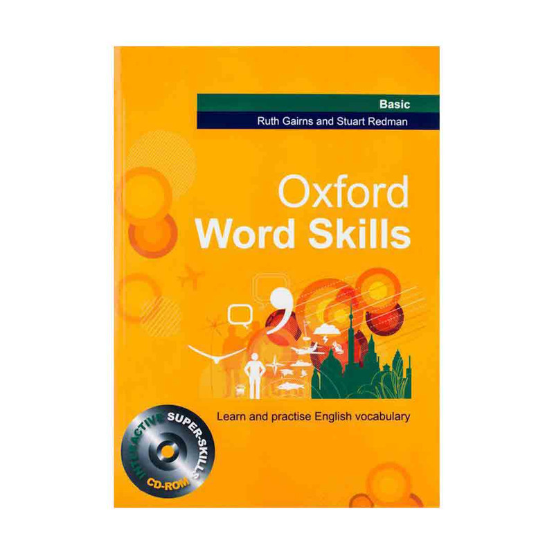 کتاب زبان Oxford Word skills Basic اثر Ruth Gairns and Stuart Redman انتشارات زبان مهر مدل 1