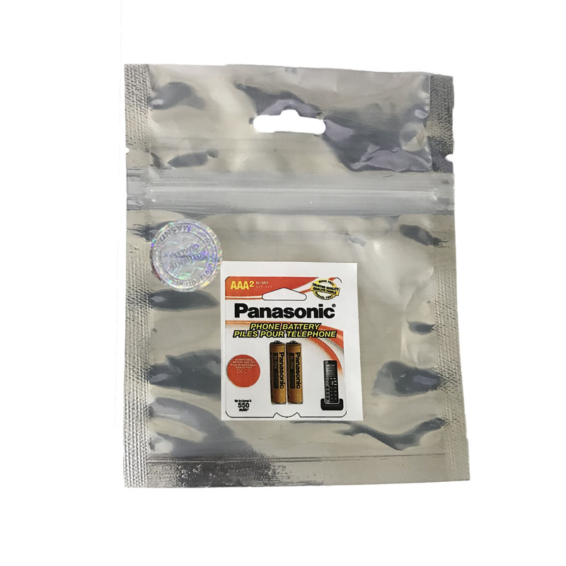 باتری نیم قلمی قابل شارژ پاناسونیک مدل (Ni-MH/HHR-65AAAB(HRMR03 بسته دو عددی