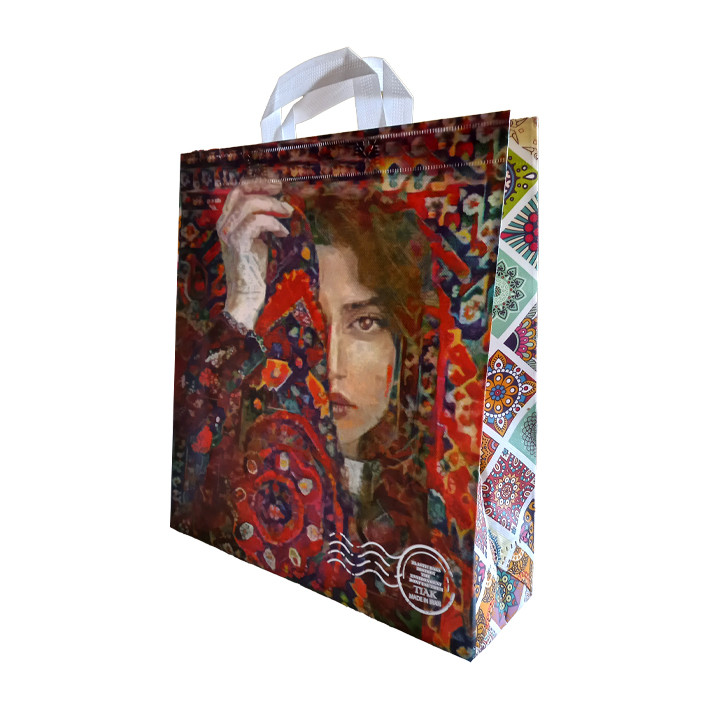 ساک هدیه مدل سنتی طرح اسلیمی کد 613 مدل 1