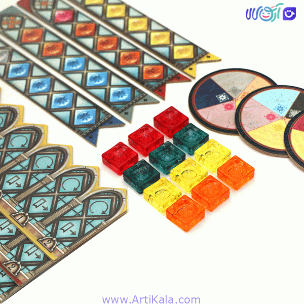 بازی فکری آزول شیشه های سینترا AZUL: STAINED GLASS OF SINTRA