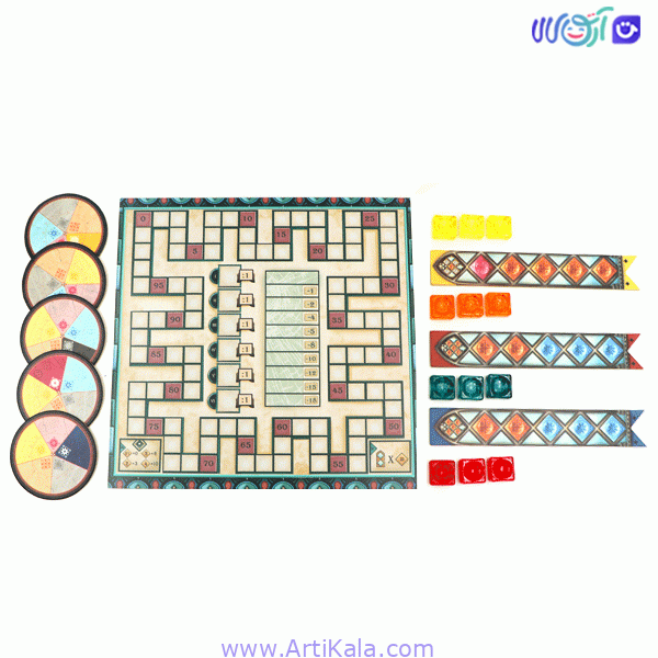 بازی فکری آزول شیشه های سینترا AZUL: STAINED GLASS OF SINTRA