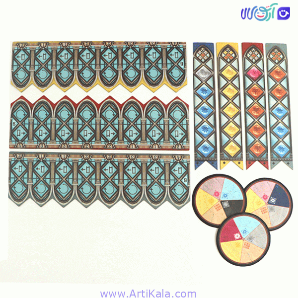 بازی فکری آزول شیشه های سینترا AZUL: STAINED GLASS OF SINTRA