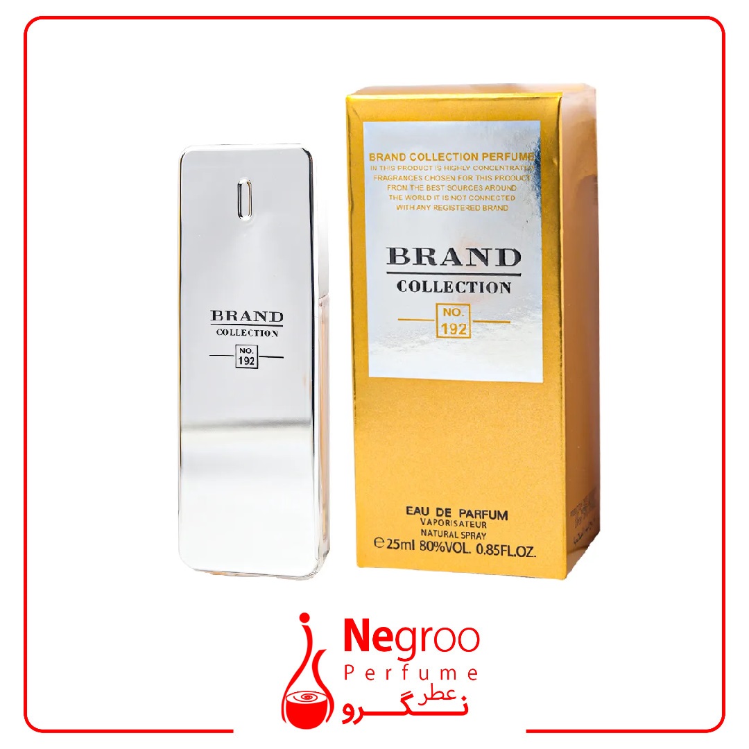 عطر ادکلن مردانه پاکو رابان وان میلیون لاکی برند کالکشن کد 192 (One Million LUCKY) حجم 25 میل