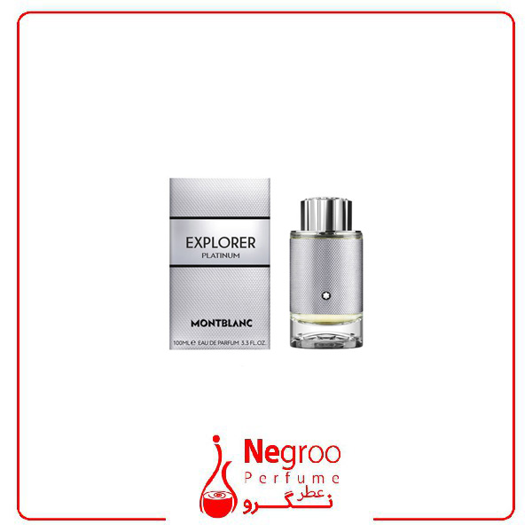 عطر ادکلن مونت بلانک اکسپلورر پلاتینوم (نقره ایی)