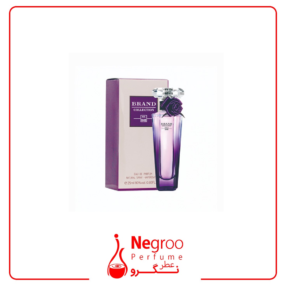 عطر ادکلن زنانه لانکوم ترزور میدنایت رز برند کالکشن کد 048 (Tresor Midnight Rose) حجم 25 میل
