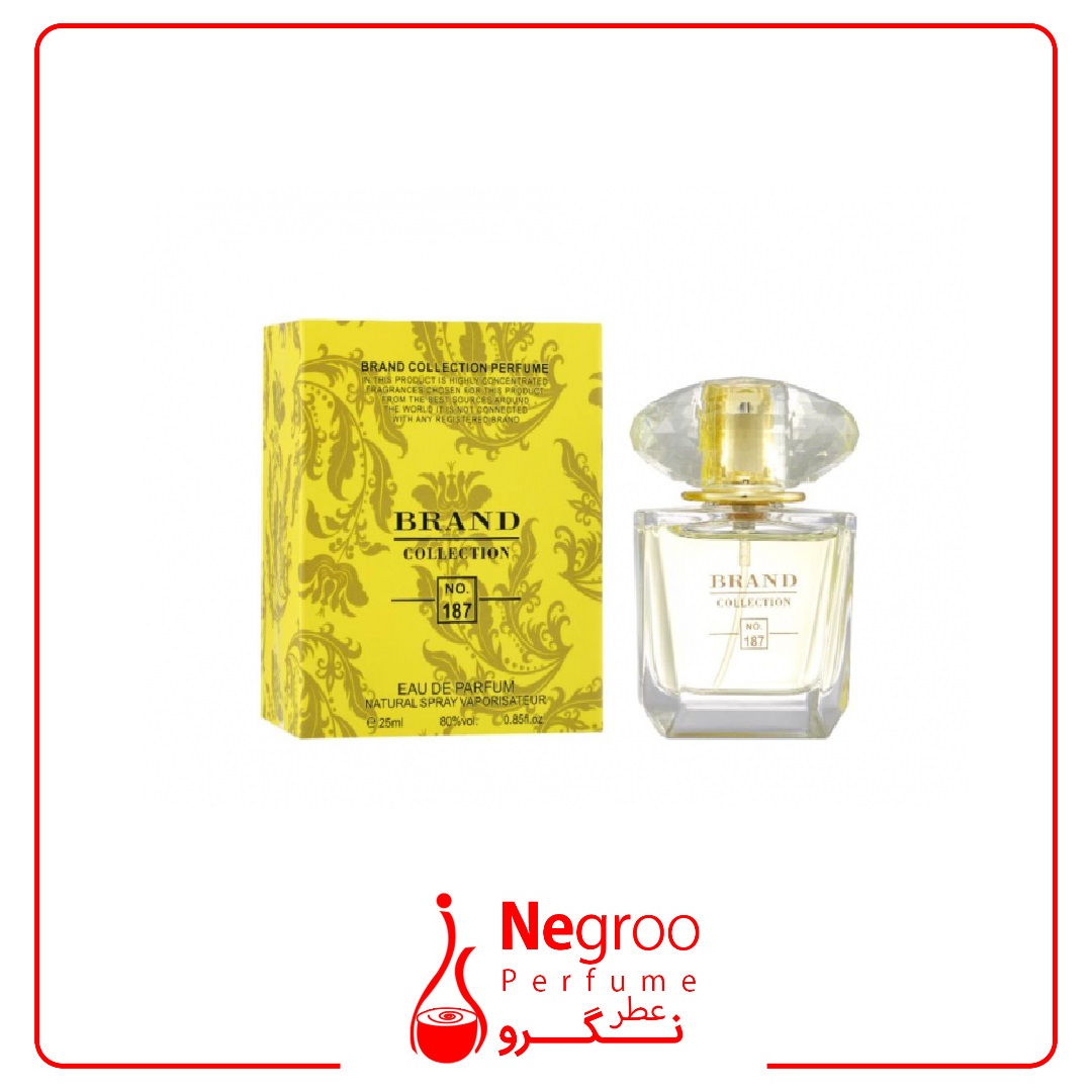 عطر ادکلن زنانه ورساچه یلو دیاموند برند کالکشن کد 187 (Versace Yellow Diamond) حجم 25 میل