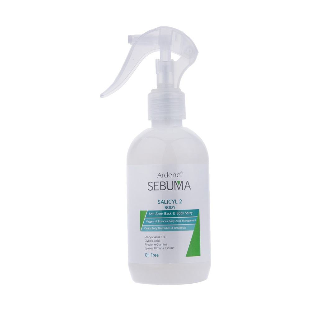 اسپری ضد جوش آردن سبوما SALICYL2 حجم 250 میل