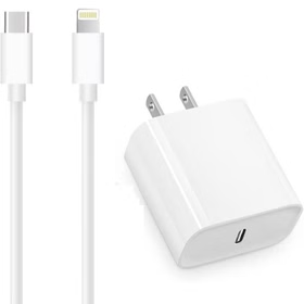 شارژر 20 وات اورجینال آیفون 13 پرومکس اپل Apple Iphone 13Pro Max 20W USB-C Power Adapter to Lightning Cable