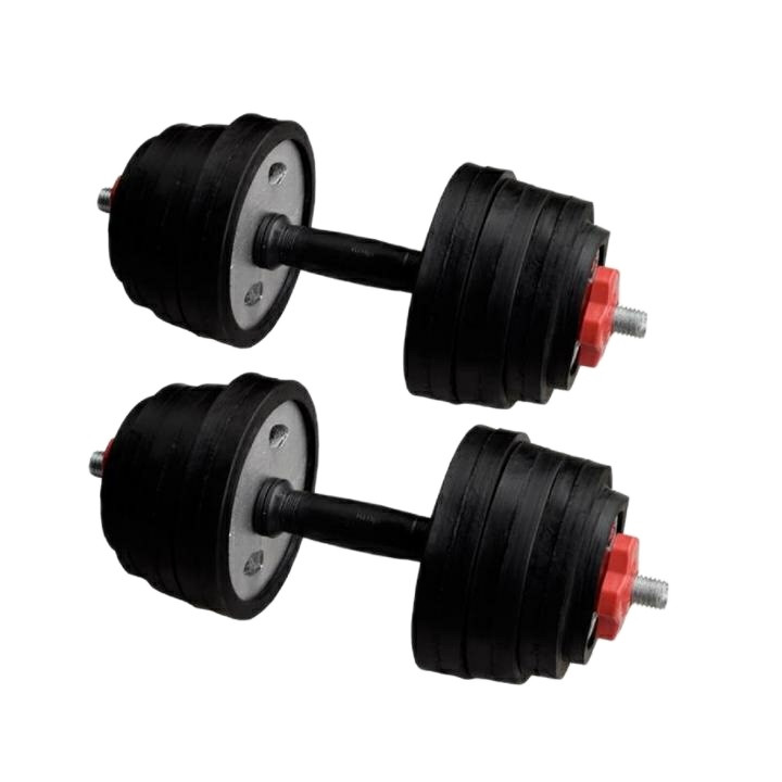 دمبل مدل متغیر وزن 10 کیلوگرم بسته دو عددی مدل 1