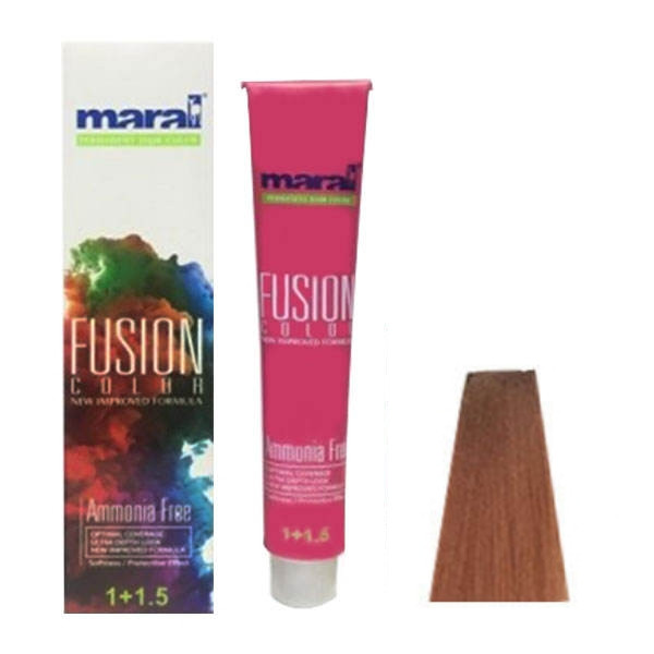 کیت رنگ مو مارال مدل Fusion شماره 7.771 حجم 100 میلی لیتر رنگ قهوه ای مسی سولار