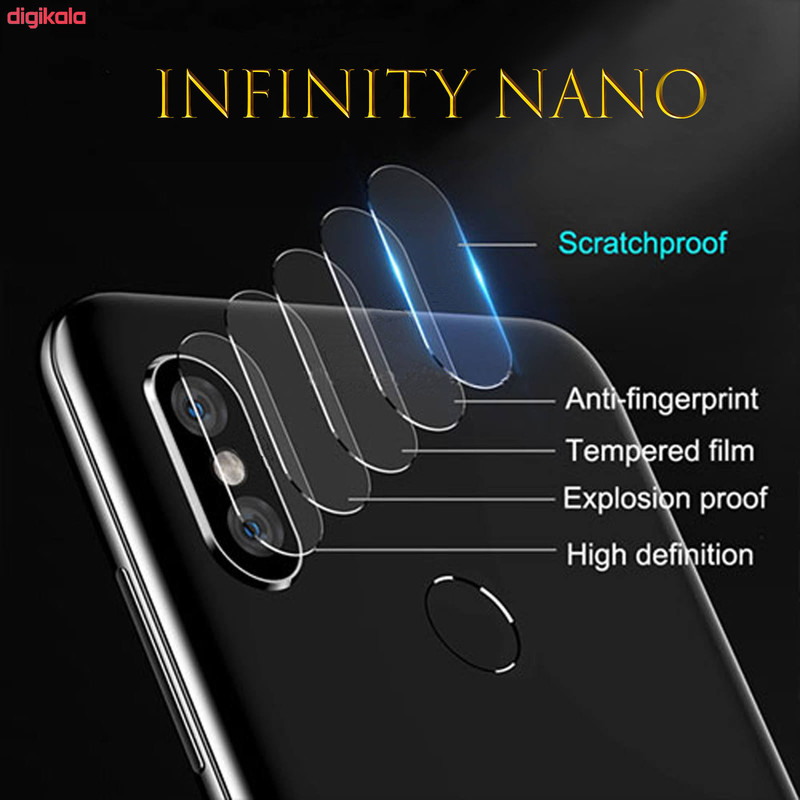 محافظ لنز دوربین اینفینیتی مدل Pro Max مناسب برای گوشی موبایل شیائومی Redmi 9a