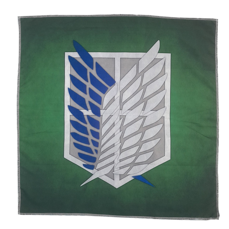 دستمال سر و گردن مدل باندانا کد Attack on Titan Scout Regiment