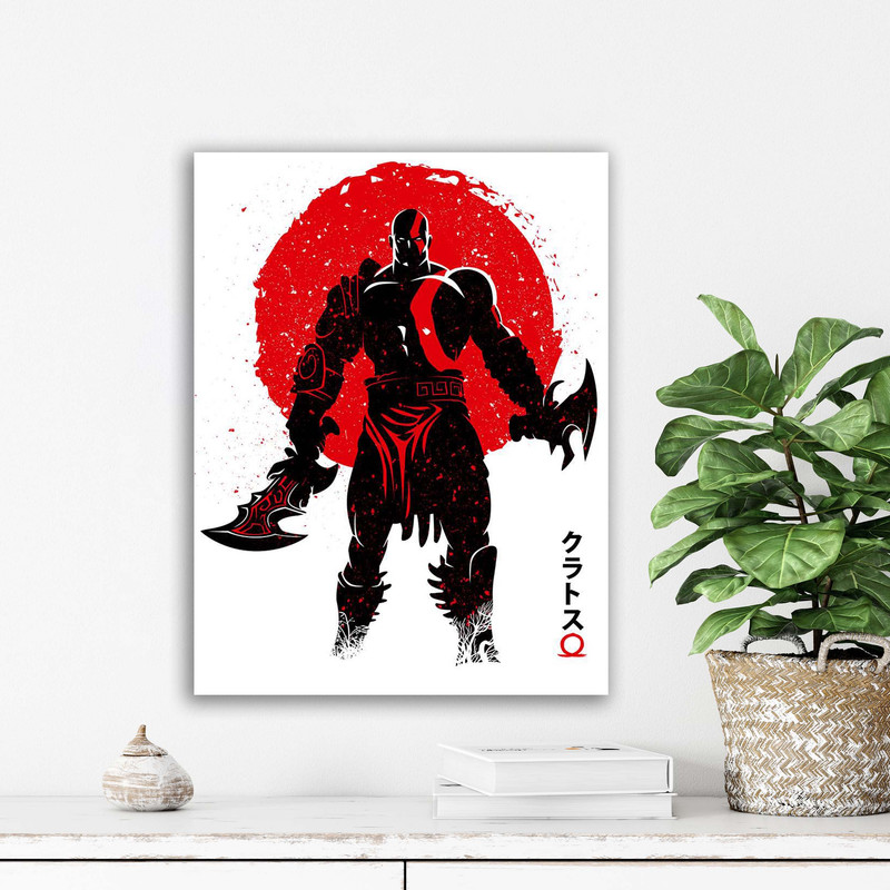 تابلو شاسی آتریسا مدل گاد آف وار god of war مدل 1