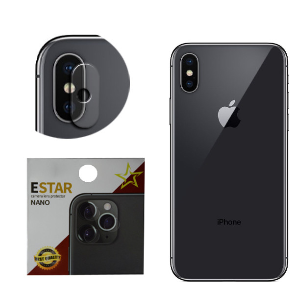 محافظ لنز دوربین ای استار مدل Star Max مناسب برای گوشی موبایل اپل iPhone X