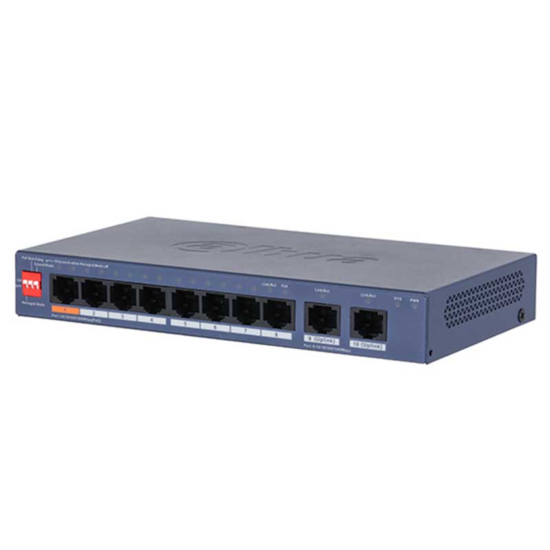 خرید سوئیچ شبکه داهوا مدل DH-CS4010-8GT-60