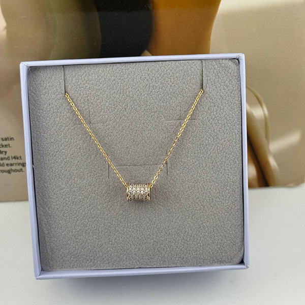 گردنبند مهره طلایی مینیمال