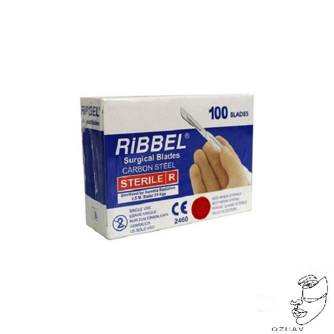 تیغ جراحی ریبل 15 (100عددی)