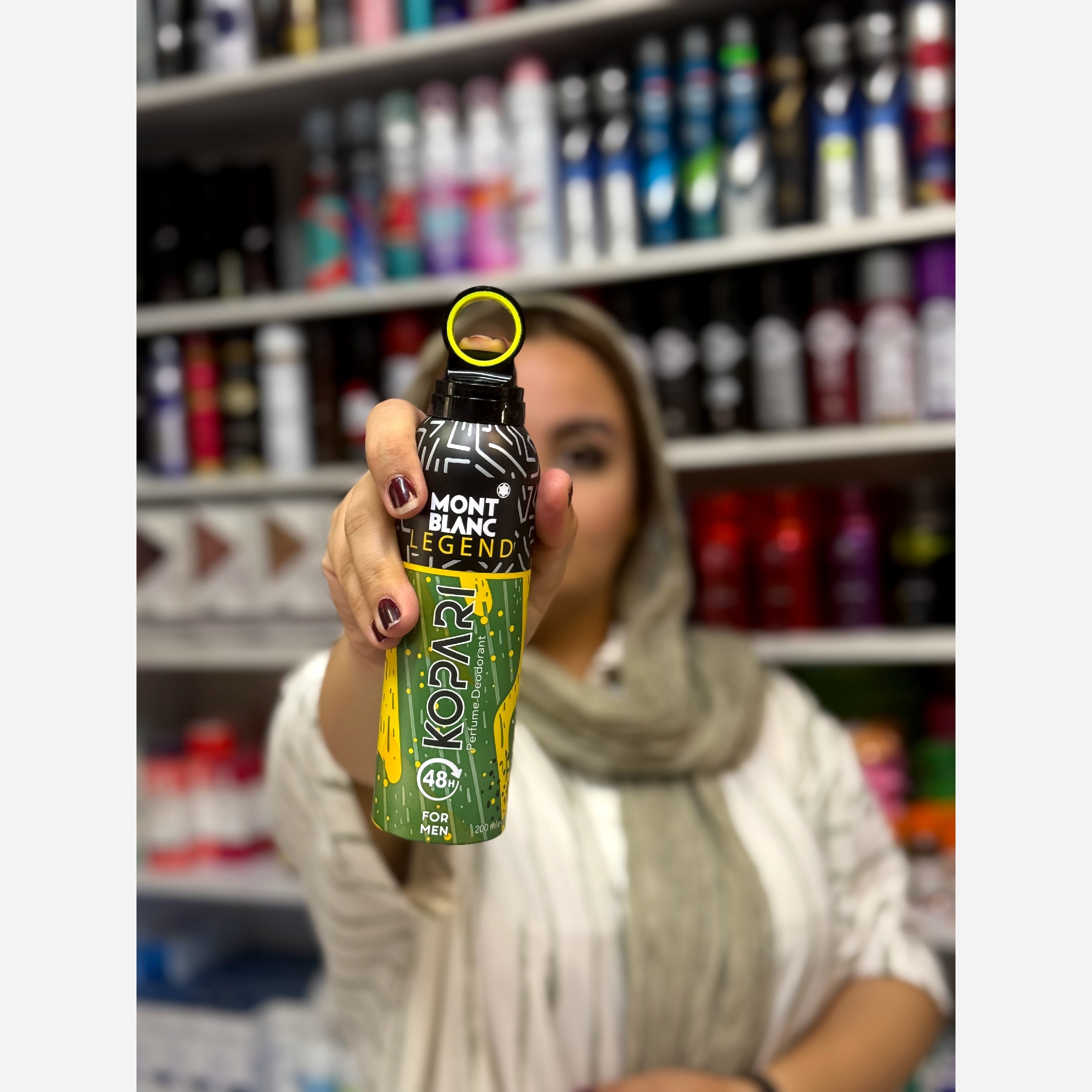اسپری بدن مردانه کوپاری رایحه مونت بلان لجند