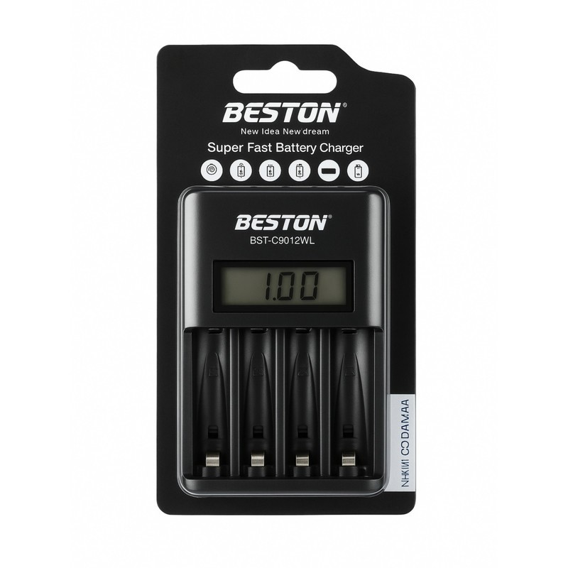 شارژر باتری بستون مدل BST-C9012WL کد Super fast charger