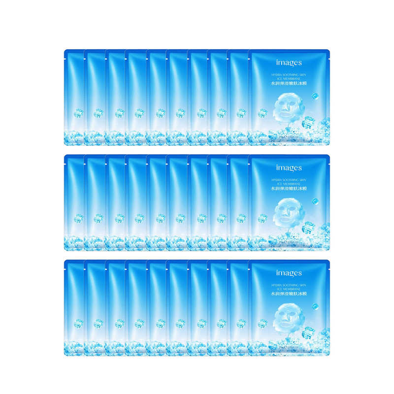 ماسک صورت ایمجز مدل یخ وزن 25 گرم مجموعه 30 عددی
